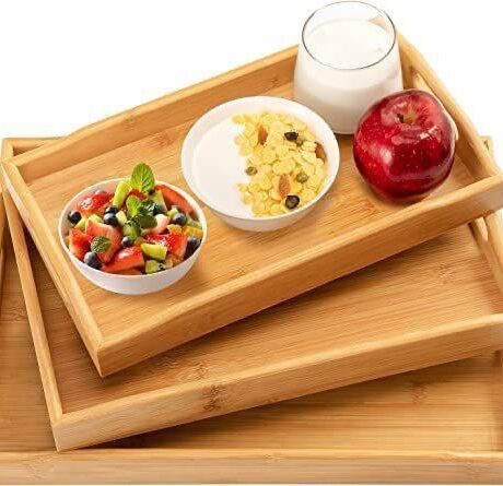 3 in1 bamboo tray